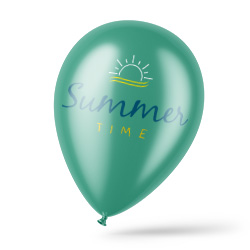 tekening van 2 gekleurde ballonnen